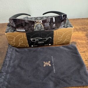 ❤️‍🔥❤️‍🔥 Francis Xavier Black Unisex Sunglasses